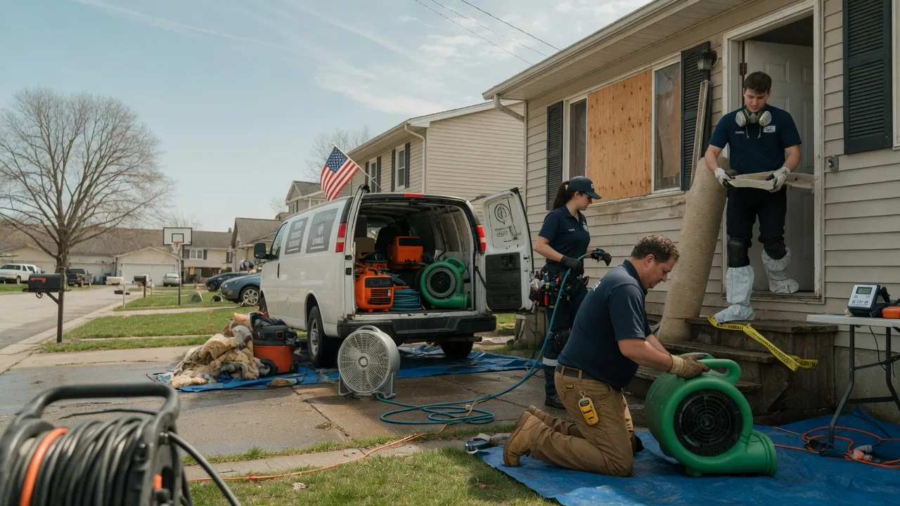 Water Damage Restoration in Hensley, AR near me